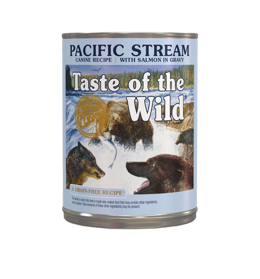 Taste of the wild wet dog food Grain Free Pacific Stream In Gravy 13.2 oz 12 Pack