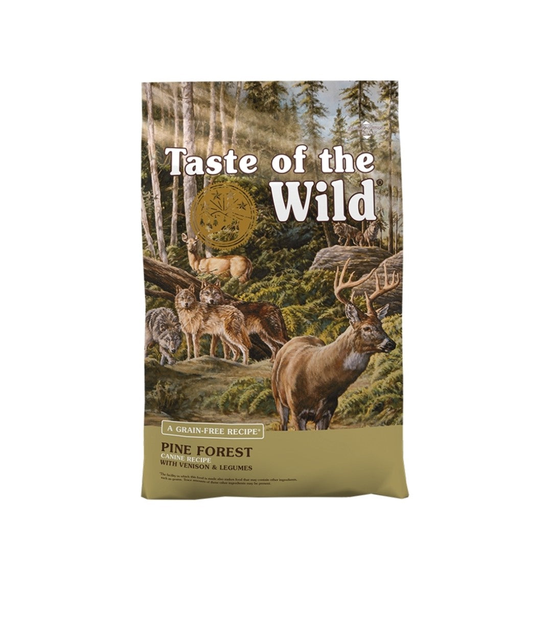 Taste of the wild dog food Grain Free Pine Forest With Venison & Legumes 28lb