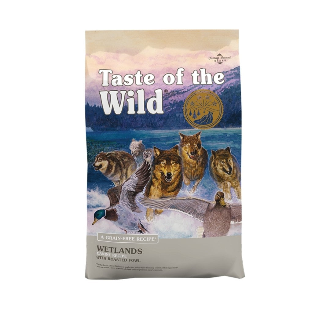 Taste of the wild dog food Grain Free Wetlands With Roasted Fowl 14lb