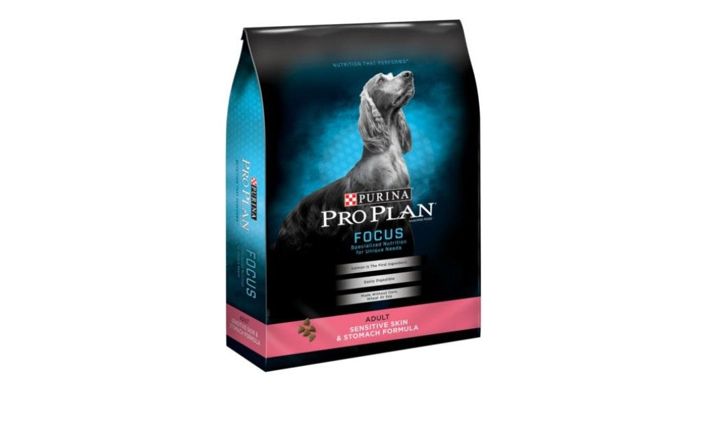 Pro plan sensitive skin and stomach with rice dog food 30lb