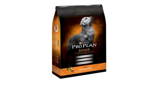 Pro plan complete essentials shredded chicken and rice dog food 35lb