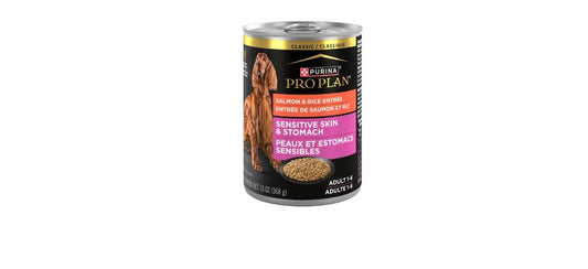 Pro plan sensitive skin and stomach Salmon With Rice Dog Food 13oz cans 12 pack