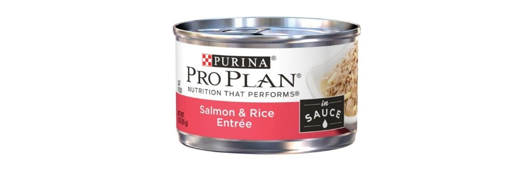 Pro Plan Complete Essentials Salmon and Rice In Sauce Entree cat 24 pack 3oz