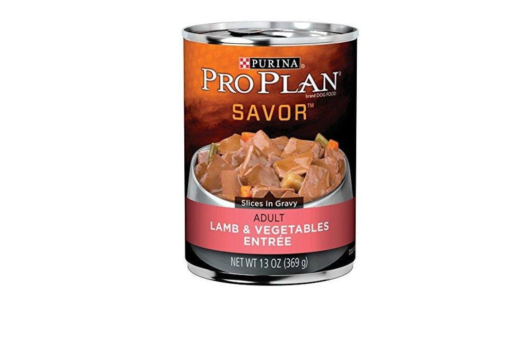 Pro Plan Complete Essentials Lamb And Vegetables slices In Gravy Dog 12 pack 13oz cans