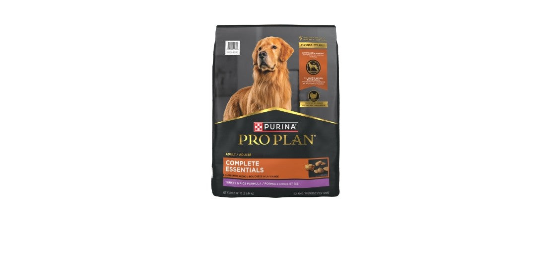 Pro Plan Complete Essentials Shredded blend Turkey and Rice dog 15lb