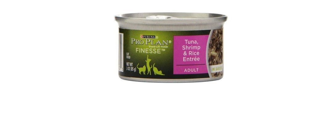 Pro Plan Complete Essentials Tuna, Shrimp and Rice Entree In Sauce cat 24 pack 3oz cans