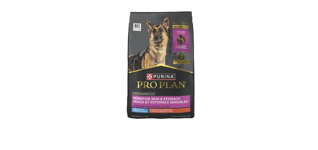Pro Plan Sensitive Skin and Stomach Salmon And Rice dog 24lb
