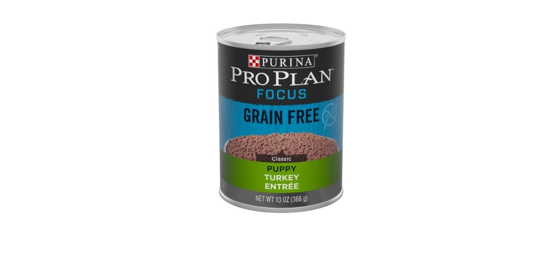 Pro Plan Development Grain Free Classic Turkey Entree Puppy 12 pack 13oz cans