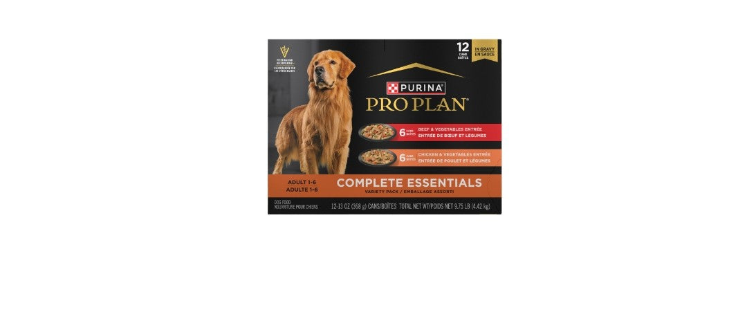 Pro Plan Chicken And Vegetables dog Variety 12 Pack 13oz cans