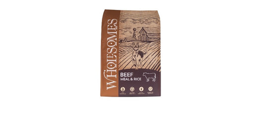 Wholesomes Beef Meal and Rice dog 40lb