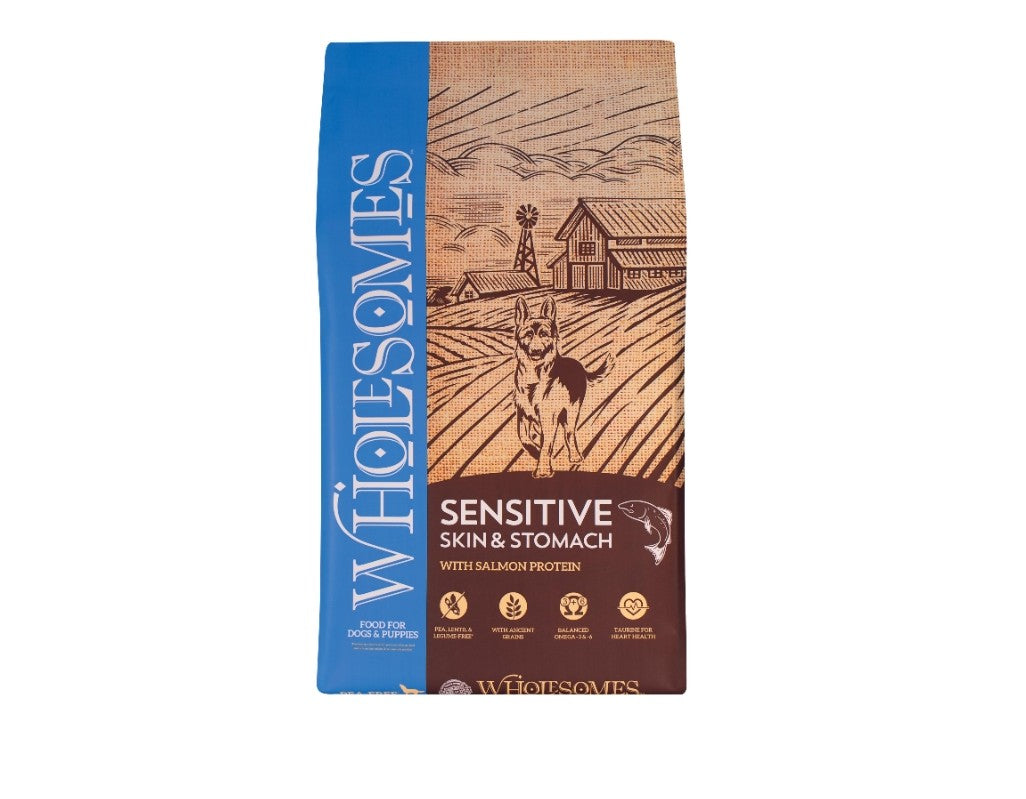 Wholesome's Sensitive Skin and Stomach With Salmon dog 30lb