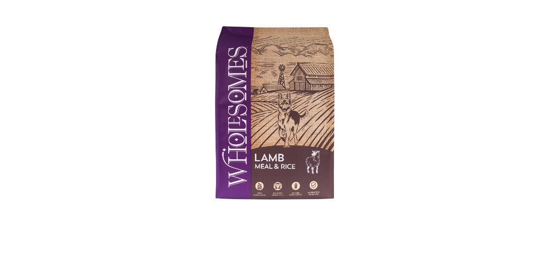 Wholesome's Lamb Meal and rice dog 40lb