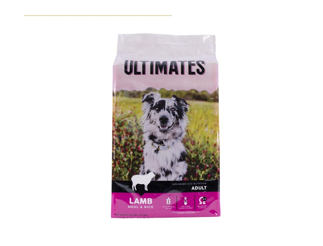 Ultimates Lamb Meal And Rice dog 28lb