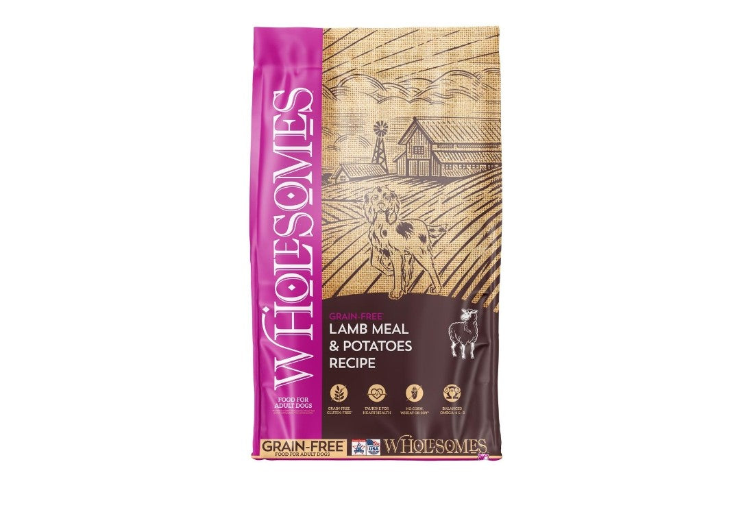 Wholesome's Lamb Meal And Potatoes dog 35lb
