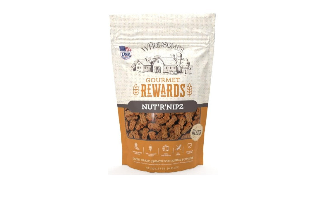 Wholesome's Gourmet Rewards Nut' R ' Nipz 2lb