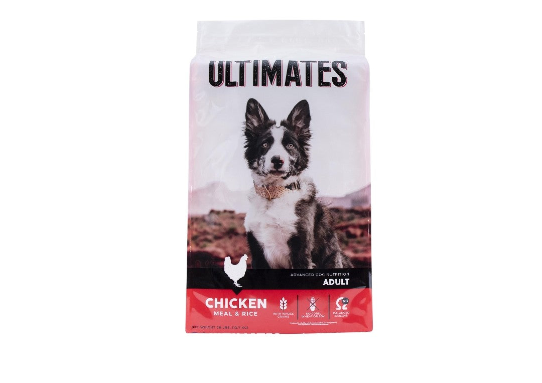 Ultimates Chicken Meal and Rice dog 28lb