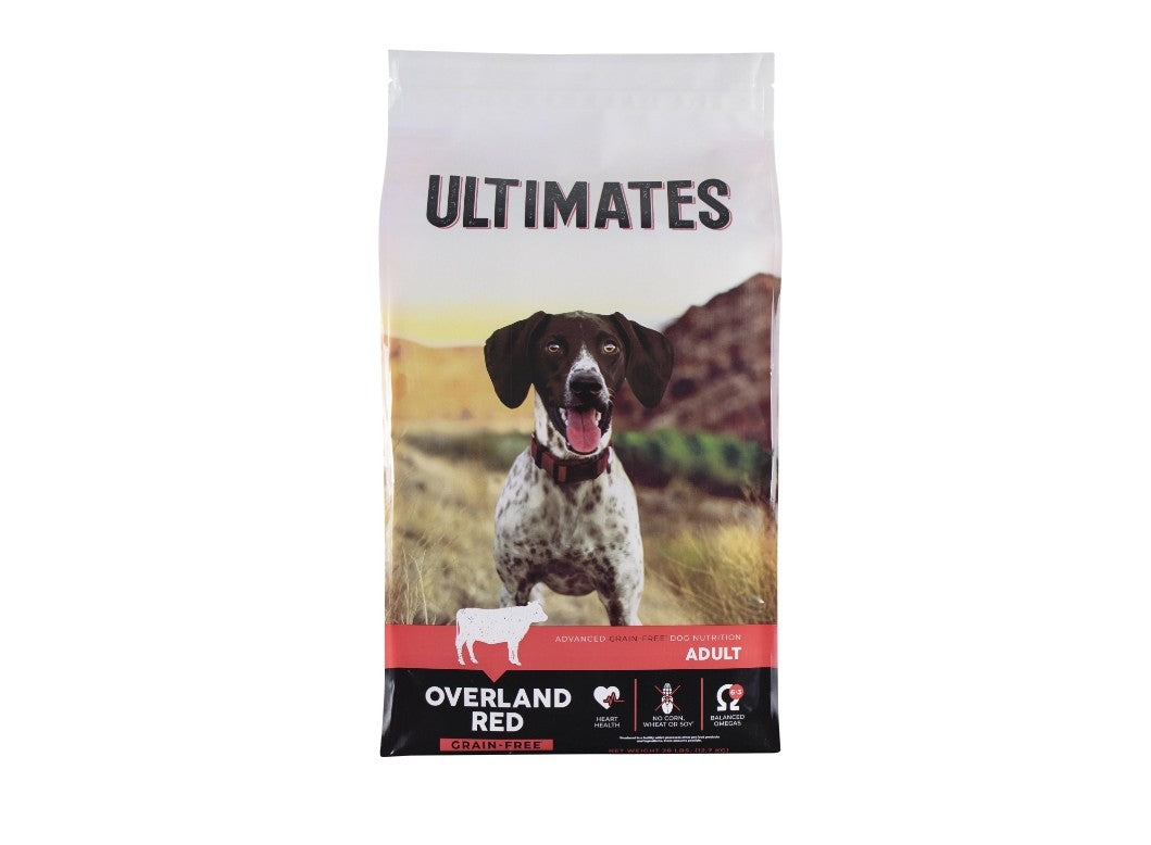 Ultimates Overland Red Grain Free Dog 28lb