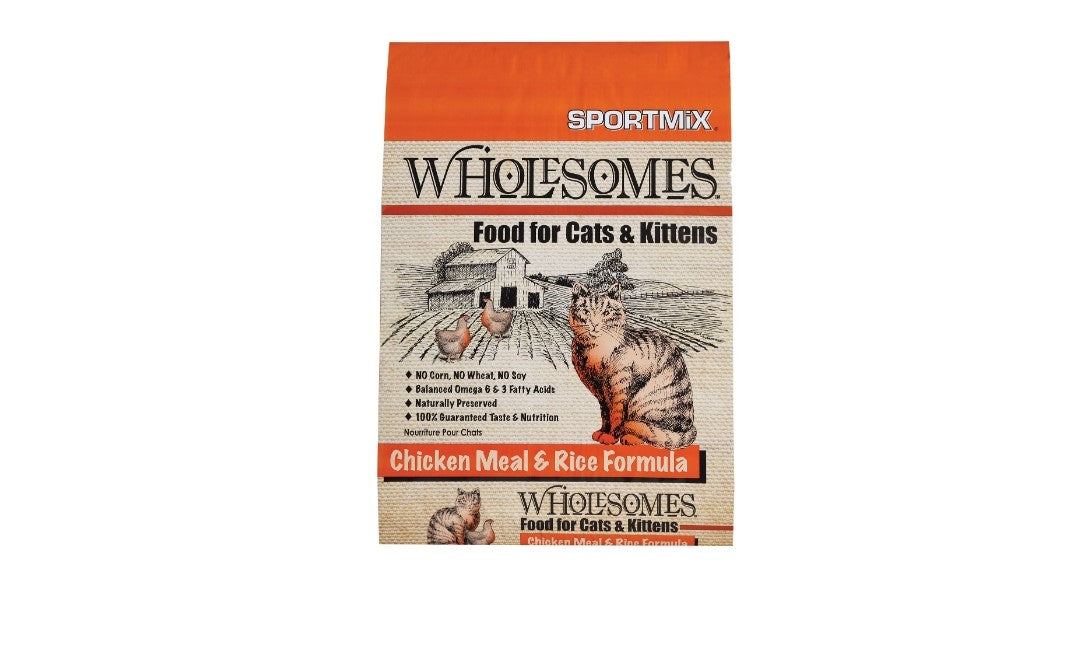 Wholesome's Chicken Meal and Rice Cat 15lb