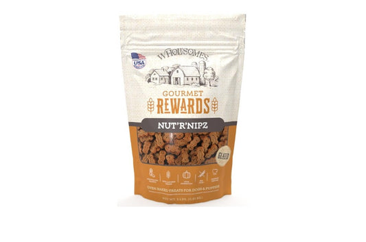 Wholesome's Gourmet Rewards Nut'R' Nipz 20lb