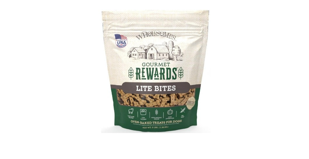Wholesome's Gourmet Rewards Lite Bites 20lb