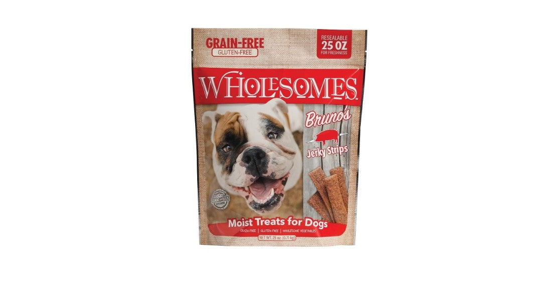 Wholesome's Brunos Grain Free Jerky Strips 25oz
