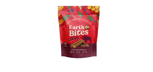 Earthborn Holistic Bites Chewy Bison Dog Treats 7oz