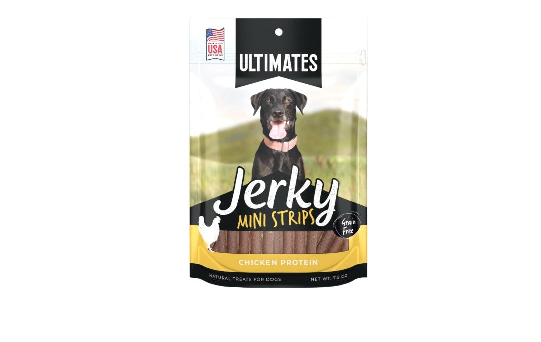 Ultimates Jerky Chicken Mini Strips 7oz