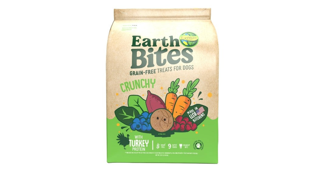 Earthborn Holistic Bites Crunchy Turkey and Pumpkin 10oz