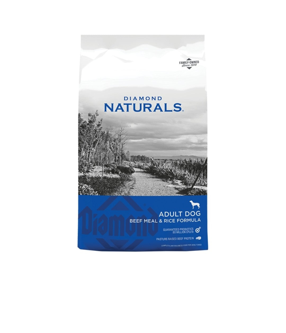 Diamond Naturals Dog Adult Beef Meal and Rice 40lb