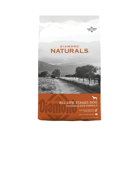 Diamond Naturals Dog Adult Chicken And Rice 40lb