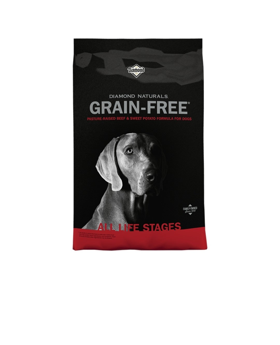 Diamond Naturals Dog Grain Free All Life Stages Beef and Sweet Potato 14lb
