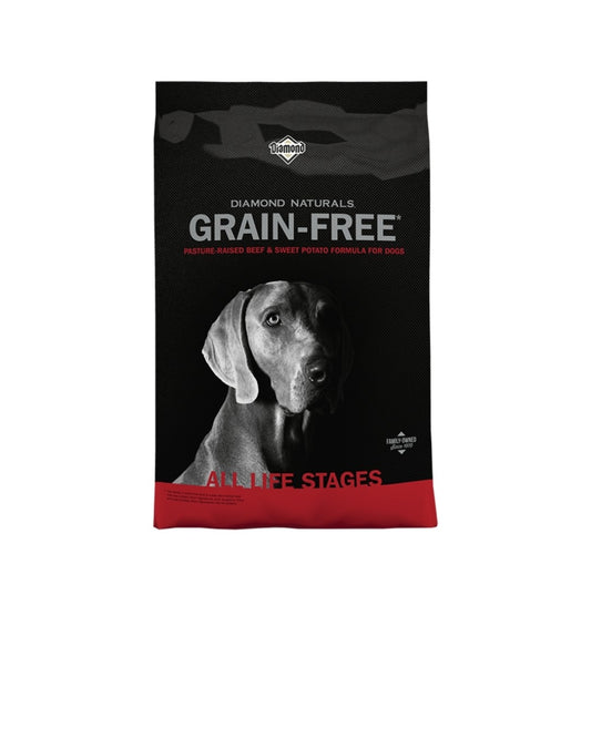 Diamond Naturals Dog Grain Free All Life Stages Beef and Sweet Potato 14lb
