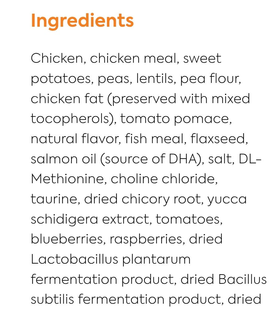 Diamond Naturals Dog Grain Free All Life Stages Chicken and Sweet Potato 14lb