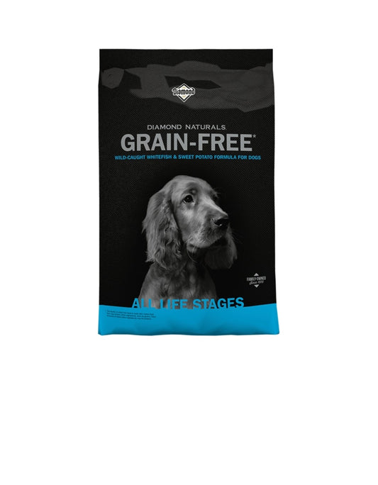 Diamond Naturals Dog Grain Free All Life Stages Whitefish And Sweet Potato 28lb