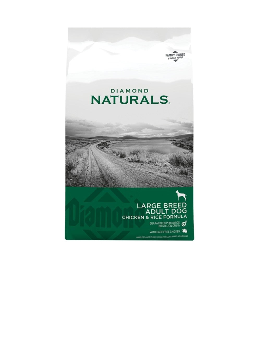 Diamond Naturals Dog Large Breed Adult Chicken and Rice 40lb