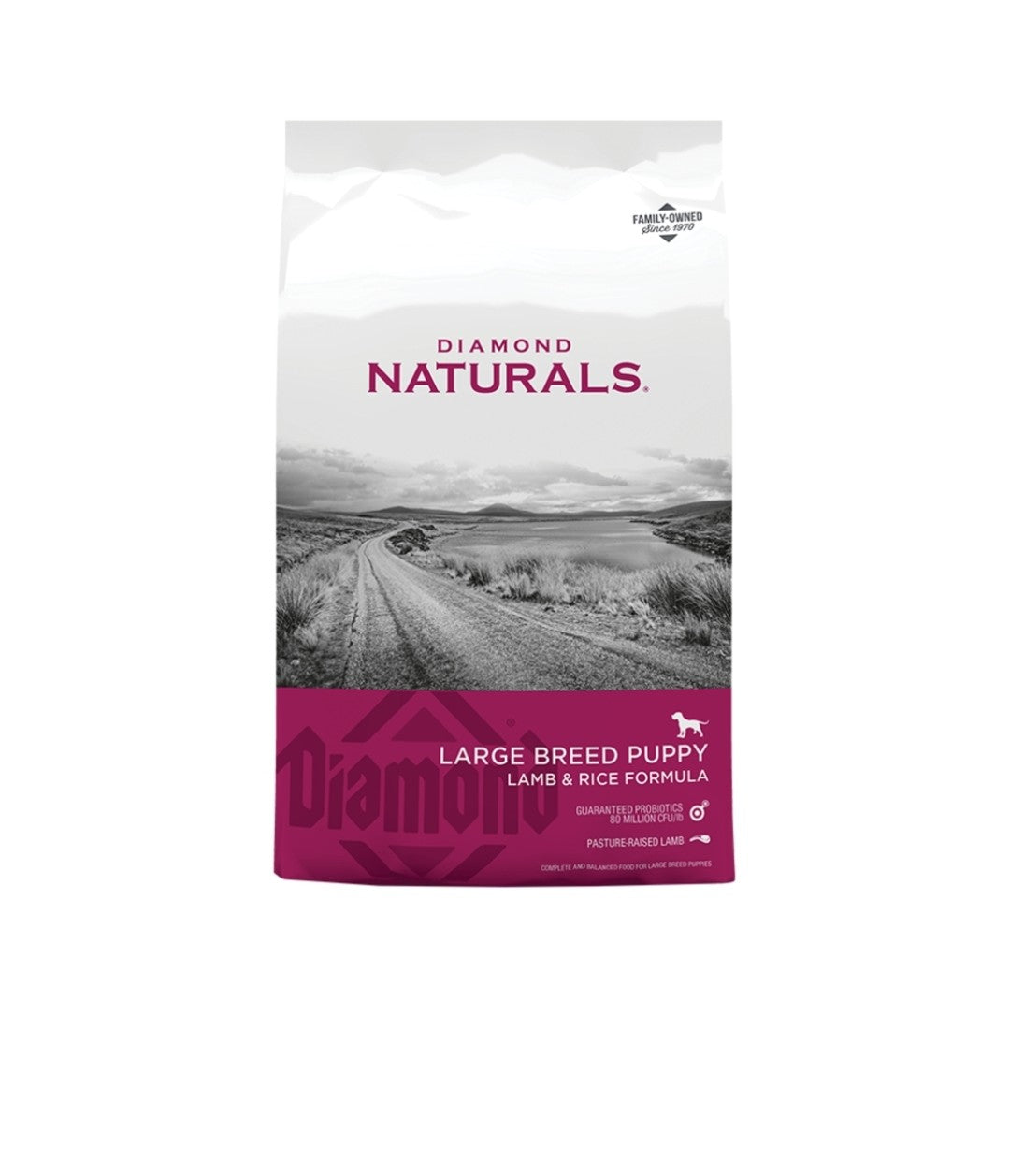 Diamond Naturals Dog Large Breed Puppy Lamb Meal and Rice 40lb