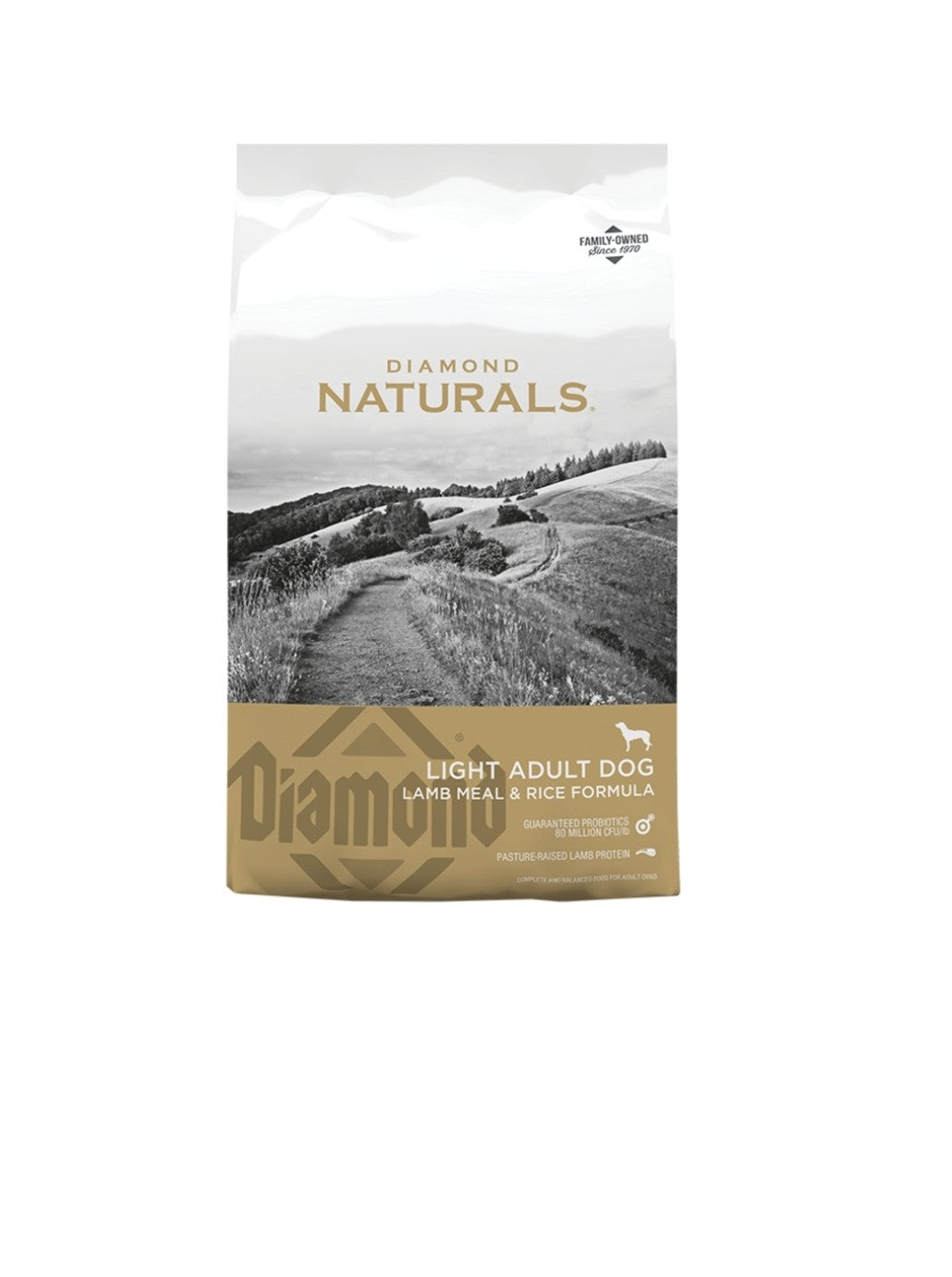 Diamond Naturals Dog Light Ault Lamb Meal and Rice 30lb