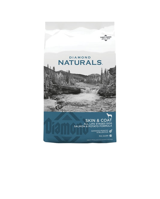 Diamond Naturals Dog Skin and coat All Life Stages Salmon and Potato 30lb