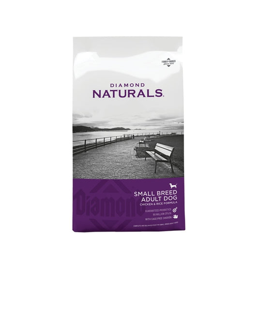 Diamond Naturals Dog Small Breed Adult Chicken And Rice 18lb