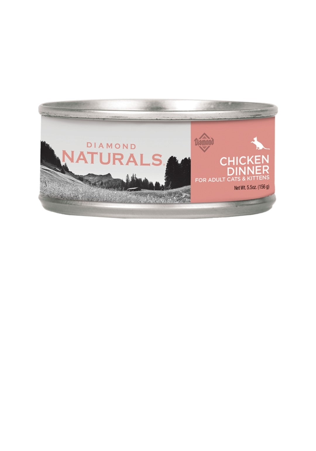Diamond Naturals Cat Ault And Kitten Chicken Dinner 5.5oz 24 pack