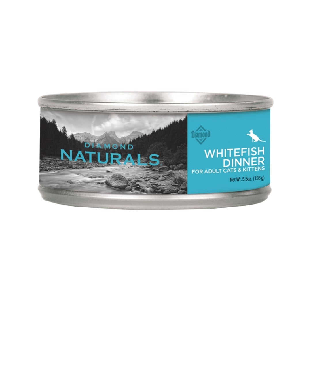 Diamond Naturals Cat Ault And Kitten Whitefish 5.5oz 24 pack