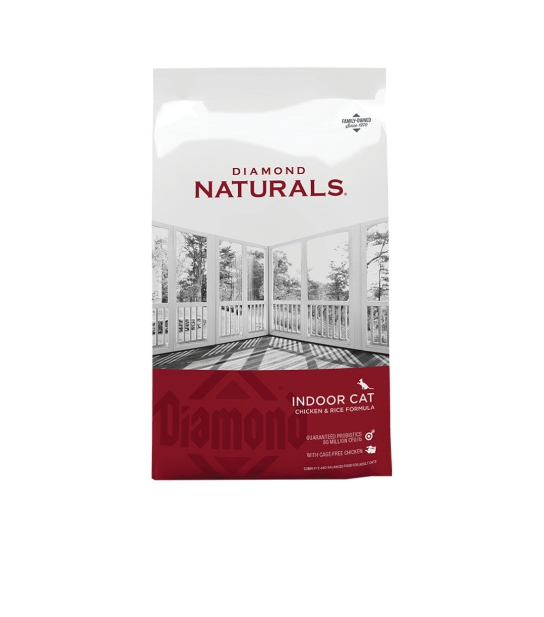 Diamond Naturals Cat Indoor Chicken And Rice 18lb