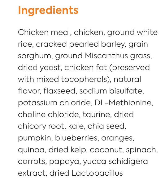 Diamond Naturals Cat Indoor Chicken And Rice 18lb