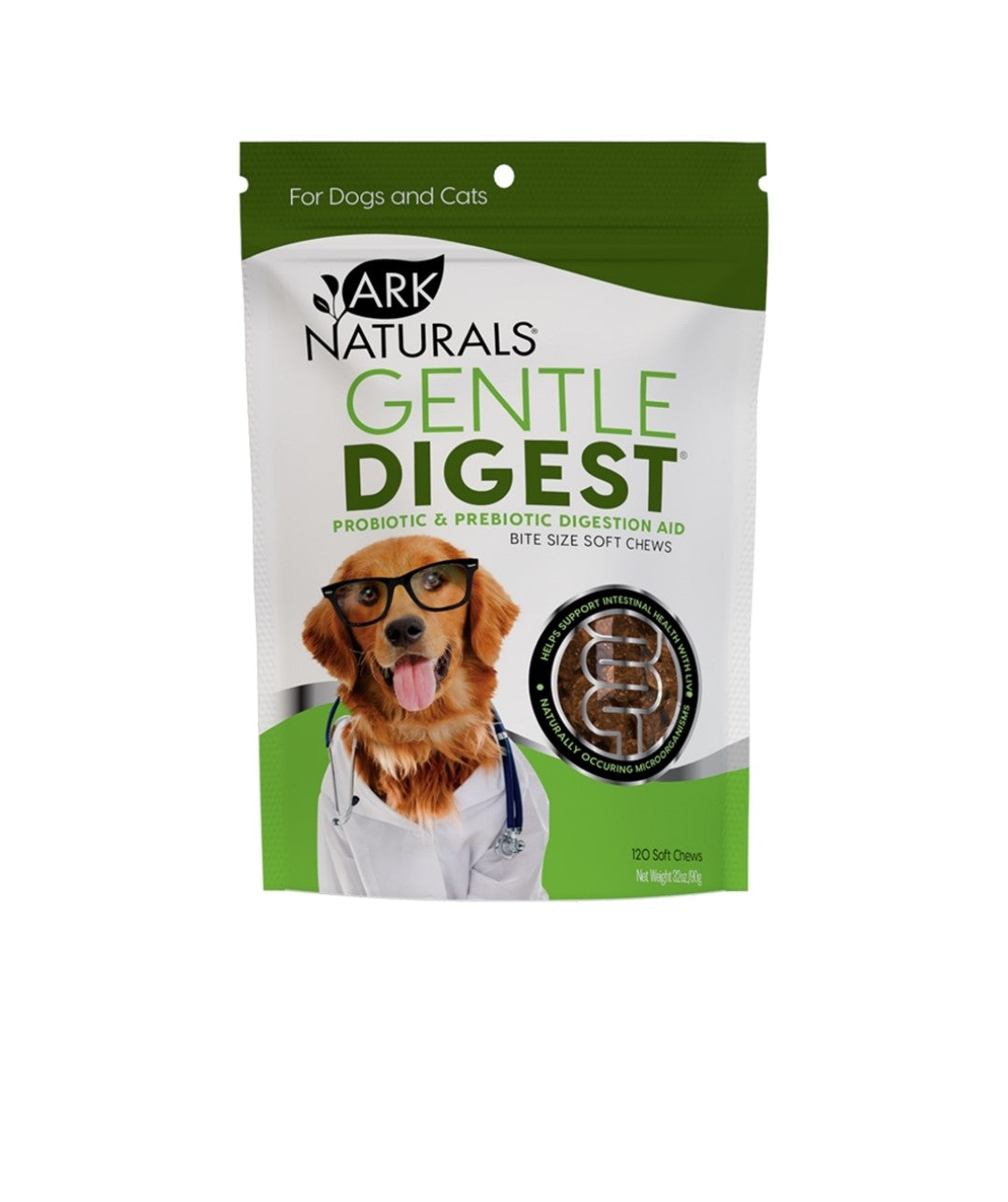 Ark Naturals Dog Gentle Digest Chews 3.2oz