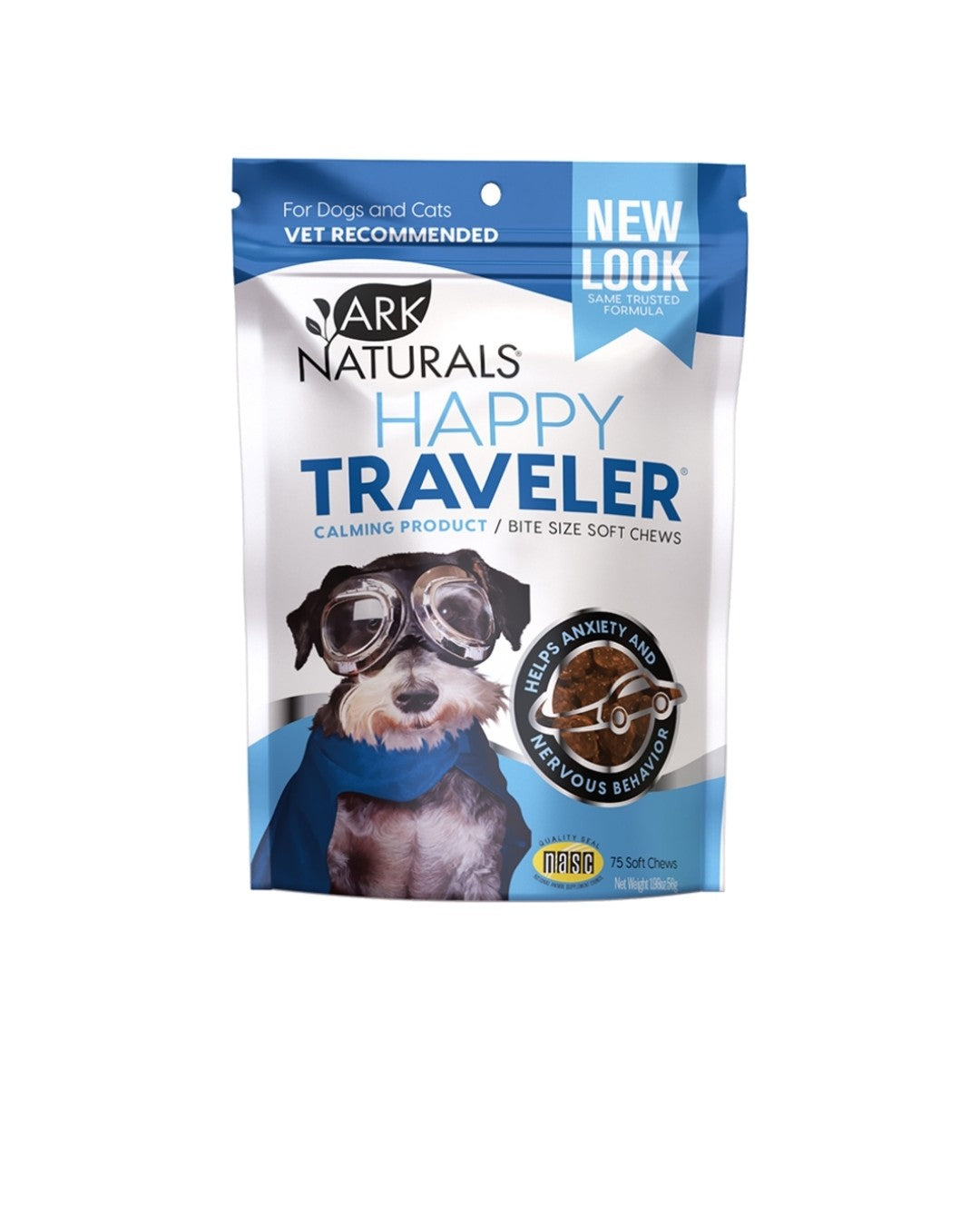 Ark Naturals Dog Happy Traveler Chews 1.98oz