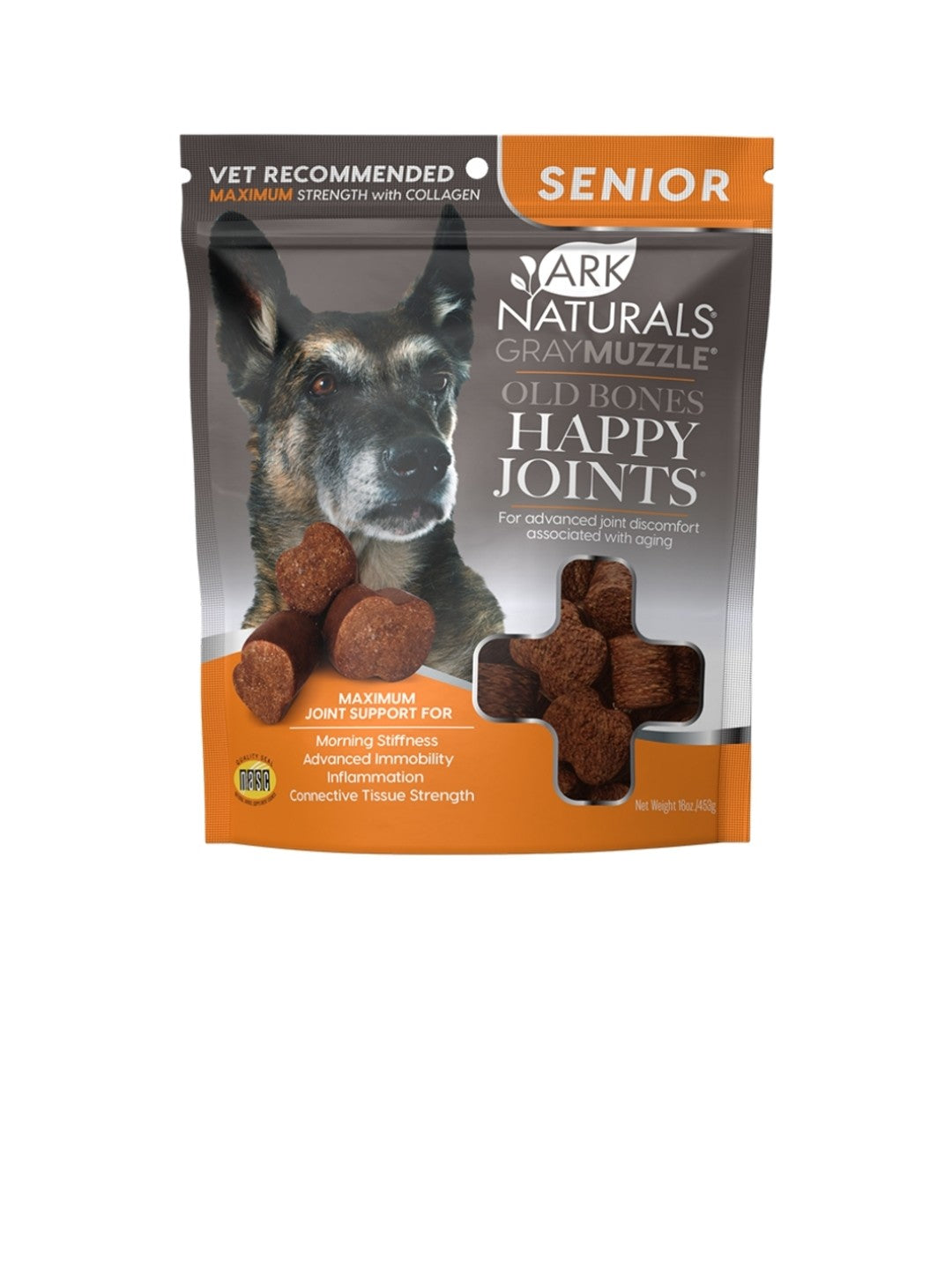 Ark Naturals Dog Old Bones Happy Joints Max Strength 16oz