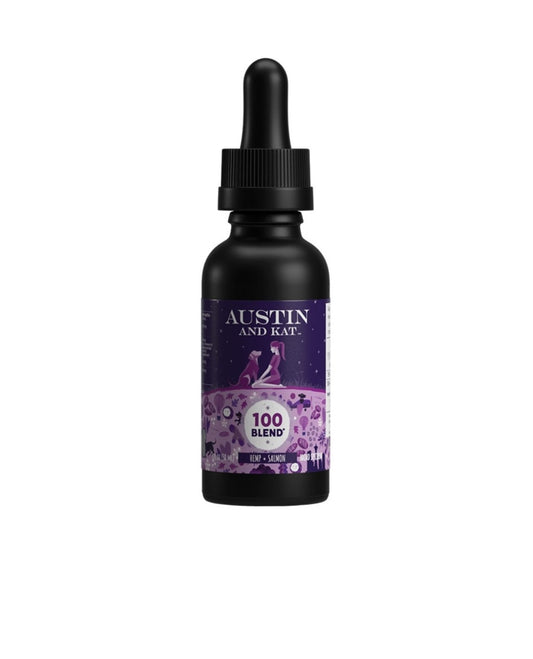 Austin and Kat Dog & Cat CBD Original Hemp Oil 100mg 1oz