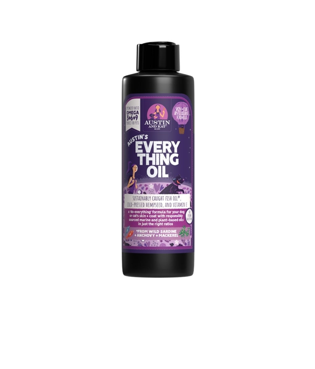 Austin and Kat Dog & Cat Everything Oil 16oz