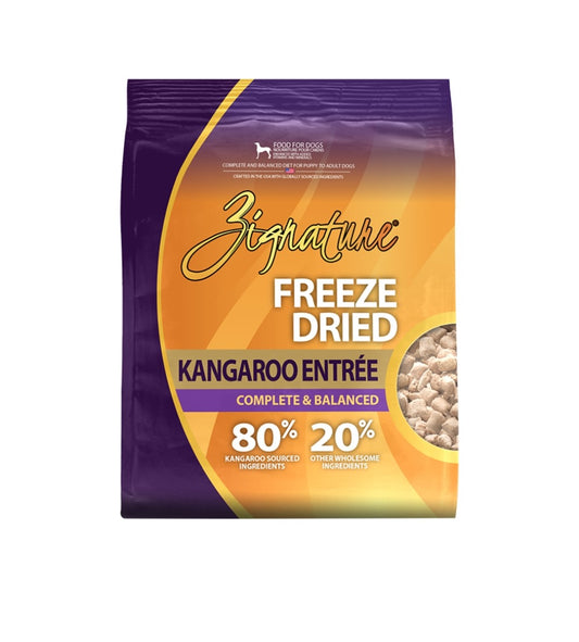 Zignature Dog Freeze Dried Entree Kangaroo 12.5 oz