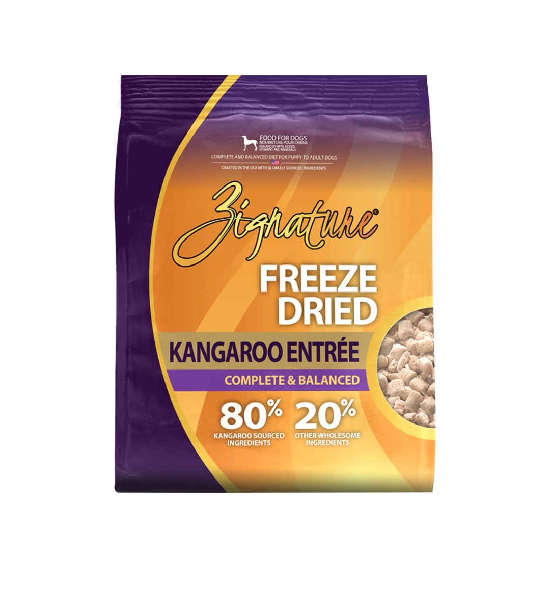 Zignature Dog Freeze Dried Entree Kangaroo 4oz